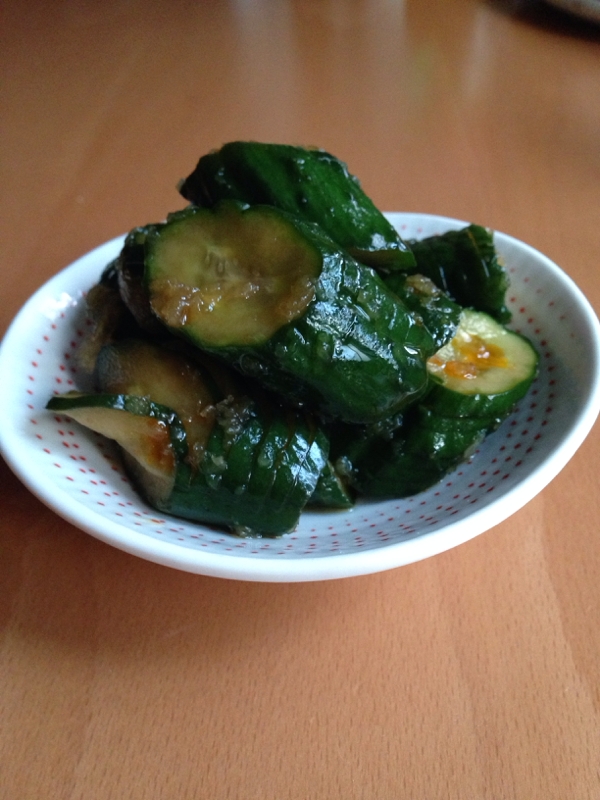 きゅうりのおろしにんにく漬け レシピ 作り方 By ちーたまちー 楽天レシピ