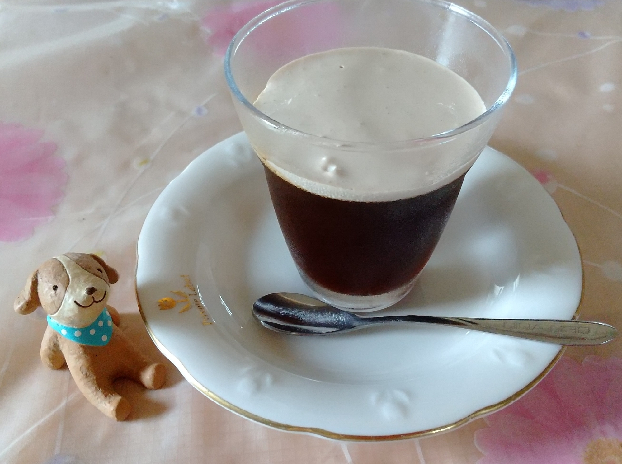 ぷるぷる クリーム コーヒーゼリー