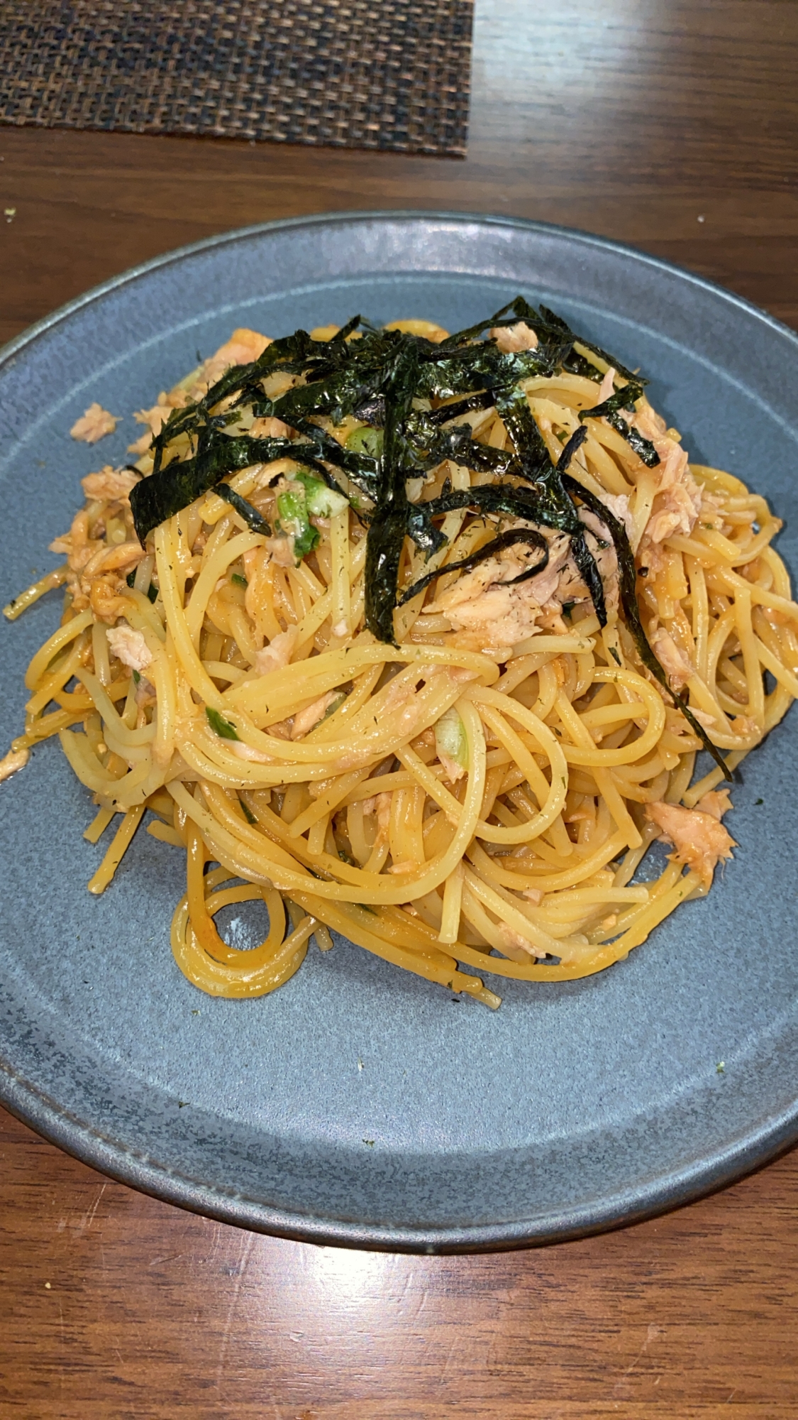 雲丹醤油ツナパスタ