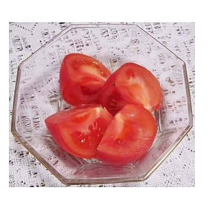 冷やしトマト（柚子風味）