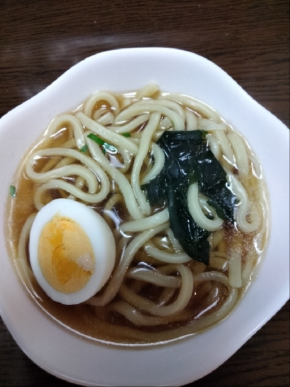 ゆで卵ラーメン