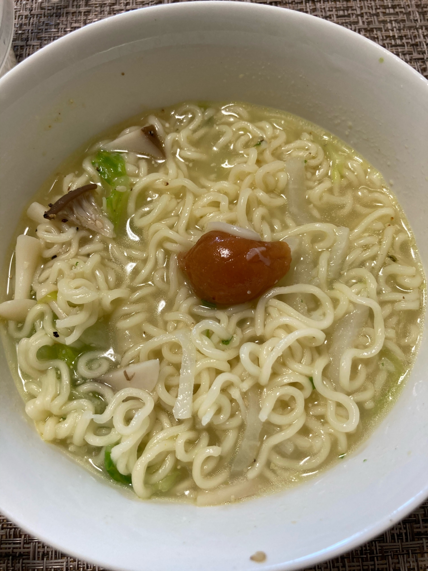 アレンジ塩ラーメン