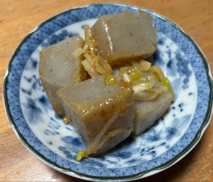 みそ田楽風♪こんにゃくの味噌炒め