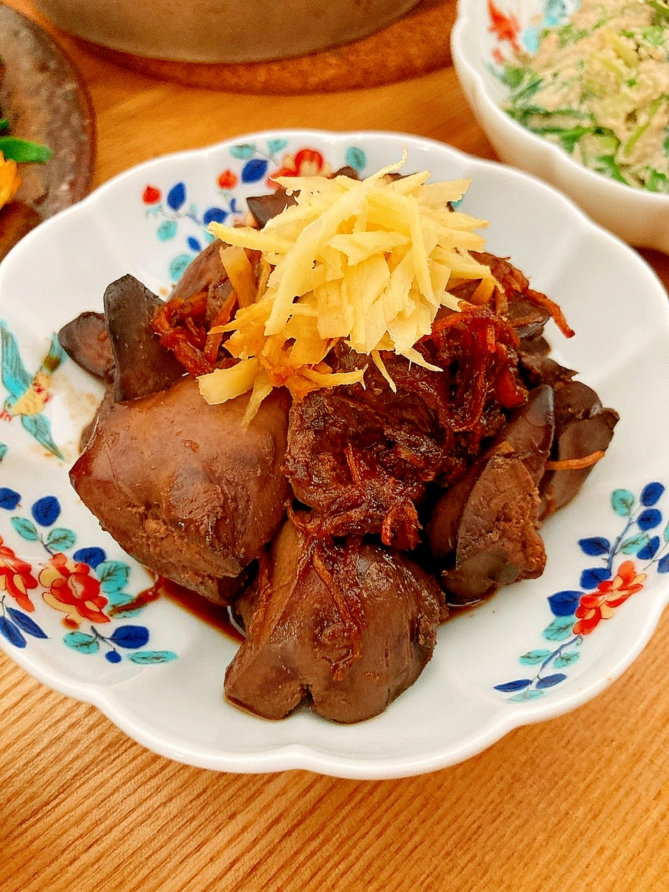 食べやすい！鶏レバーのウスターソース煮