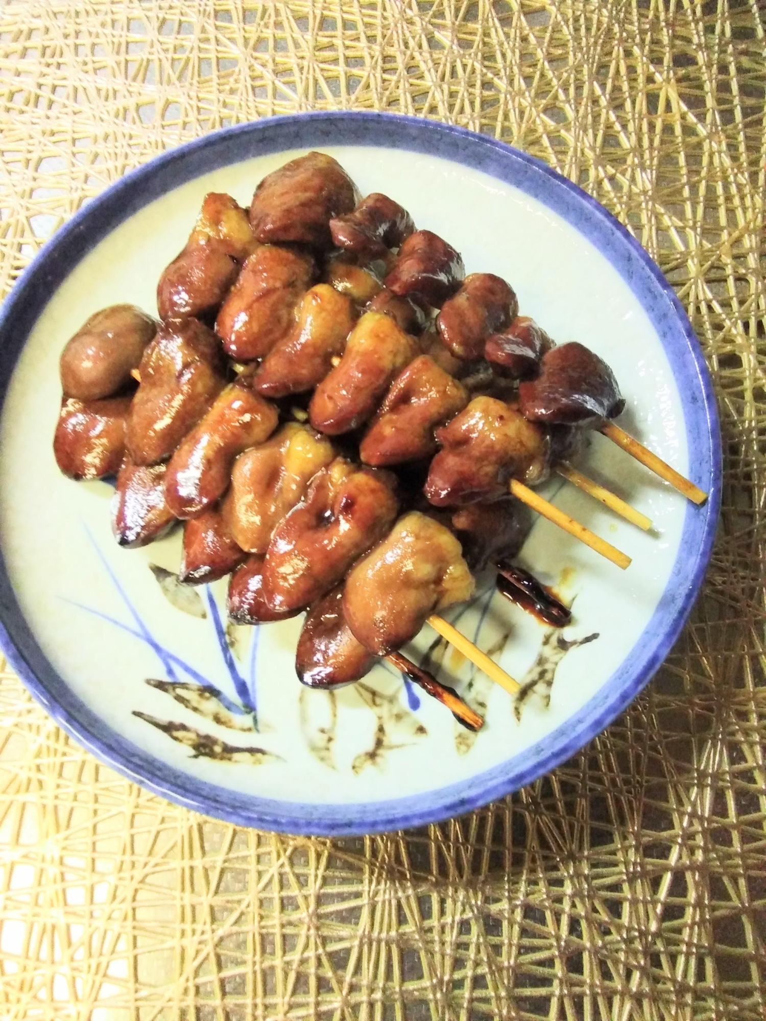 鶏ハツ☆鶏ハツの焼き鳥☆タレ