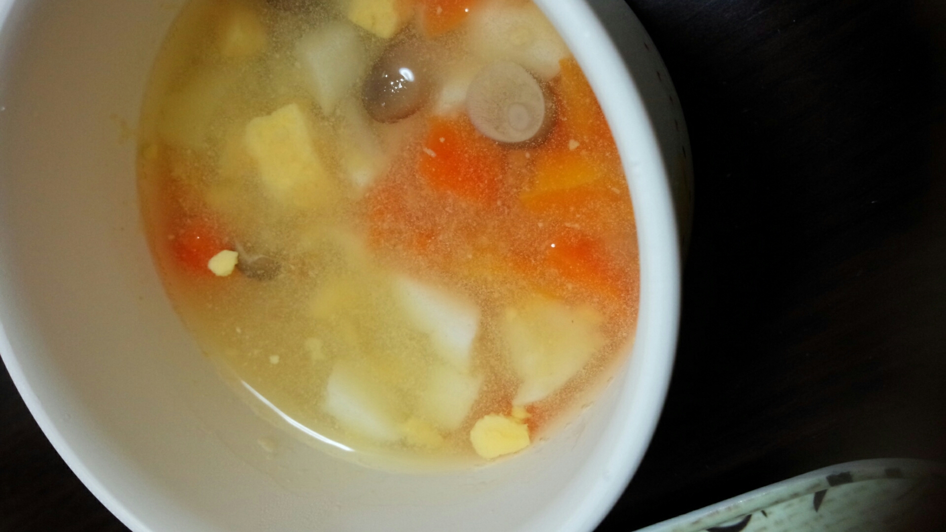 【離乳食後期】卵スープ