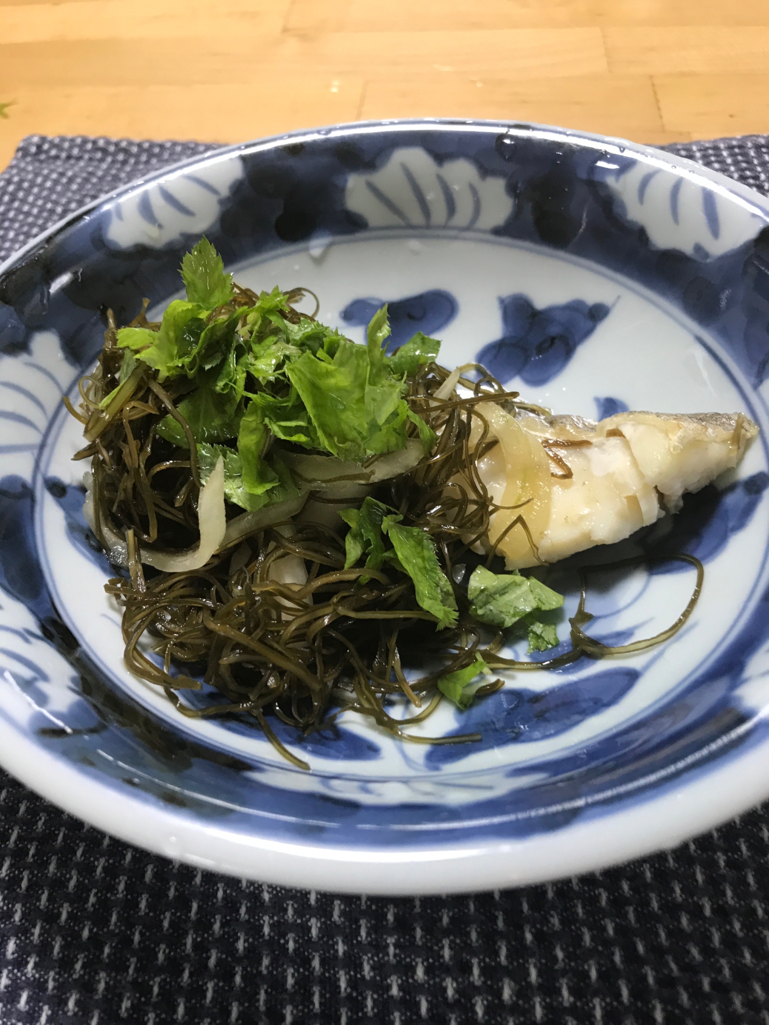 タラの昆布煮浸し