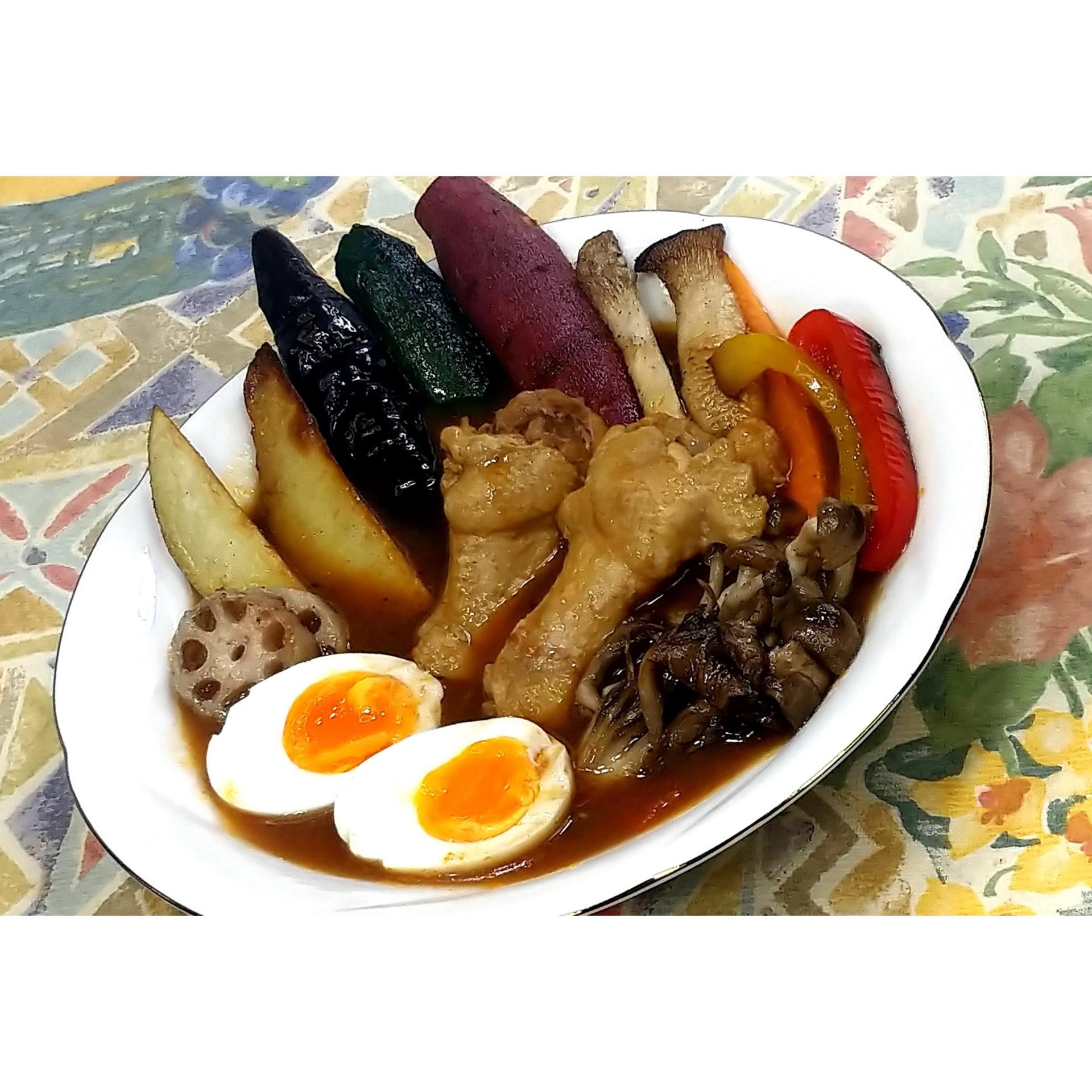 市販のカレールウでOK！！スープカレー★動画あり★