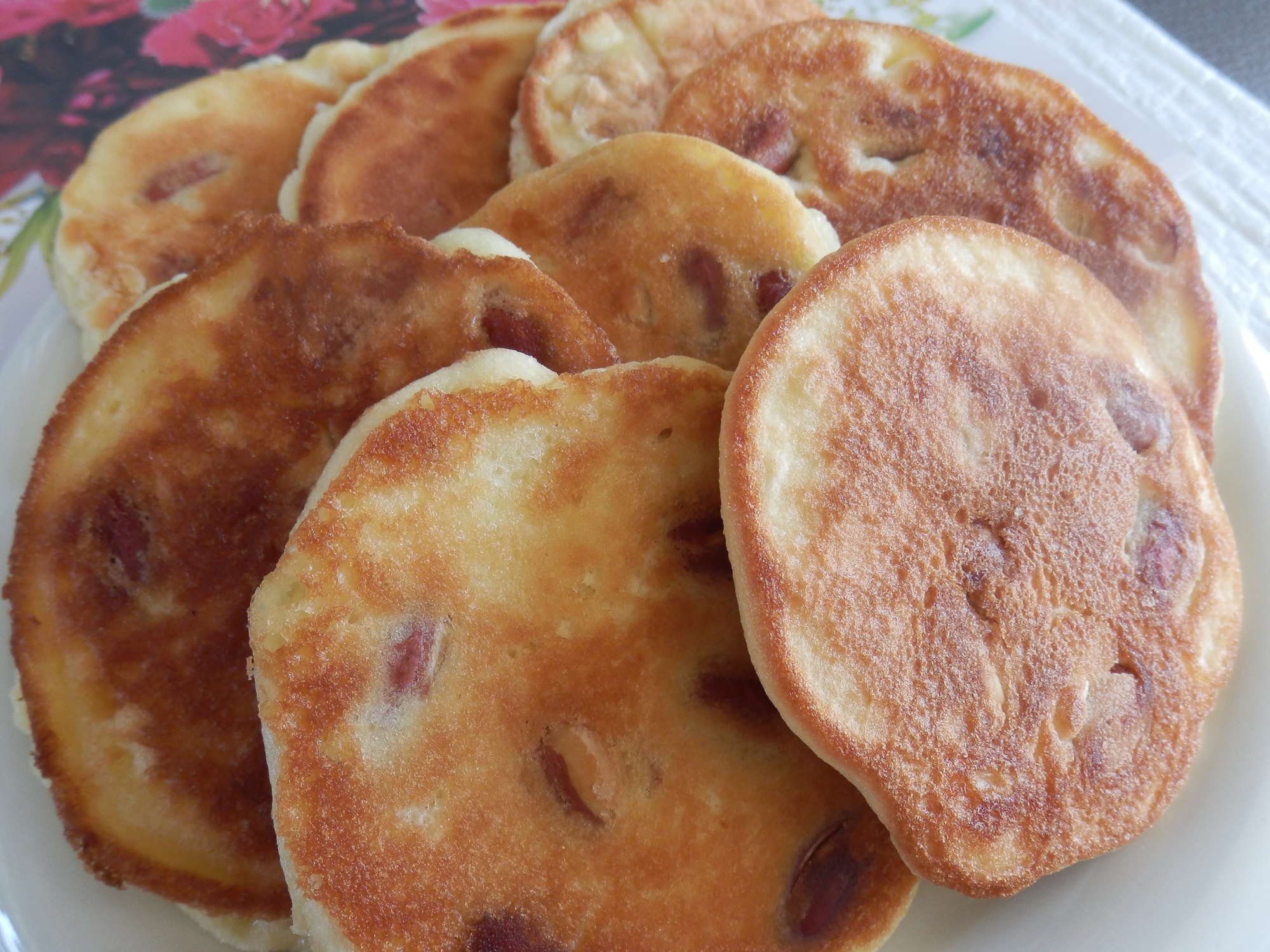 ピーナツせんべい・フライパンで簡単に