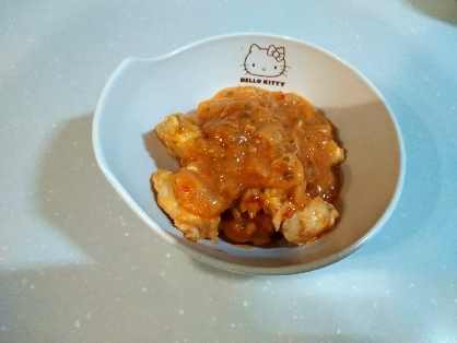 鶏むね肉でお手軽♪ 鶏のチリソース炒め☆