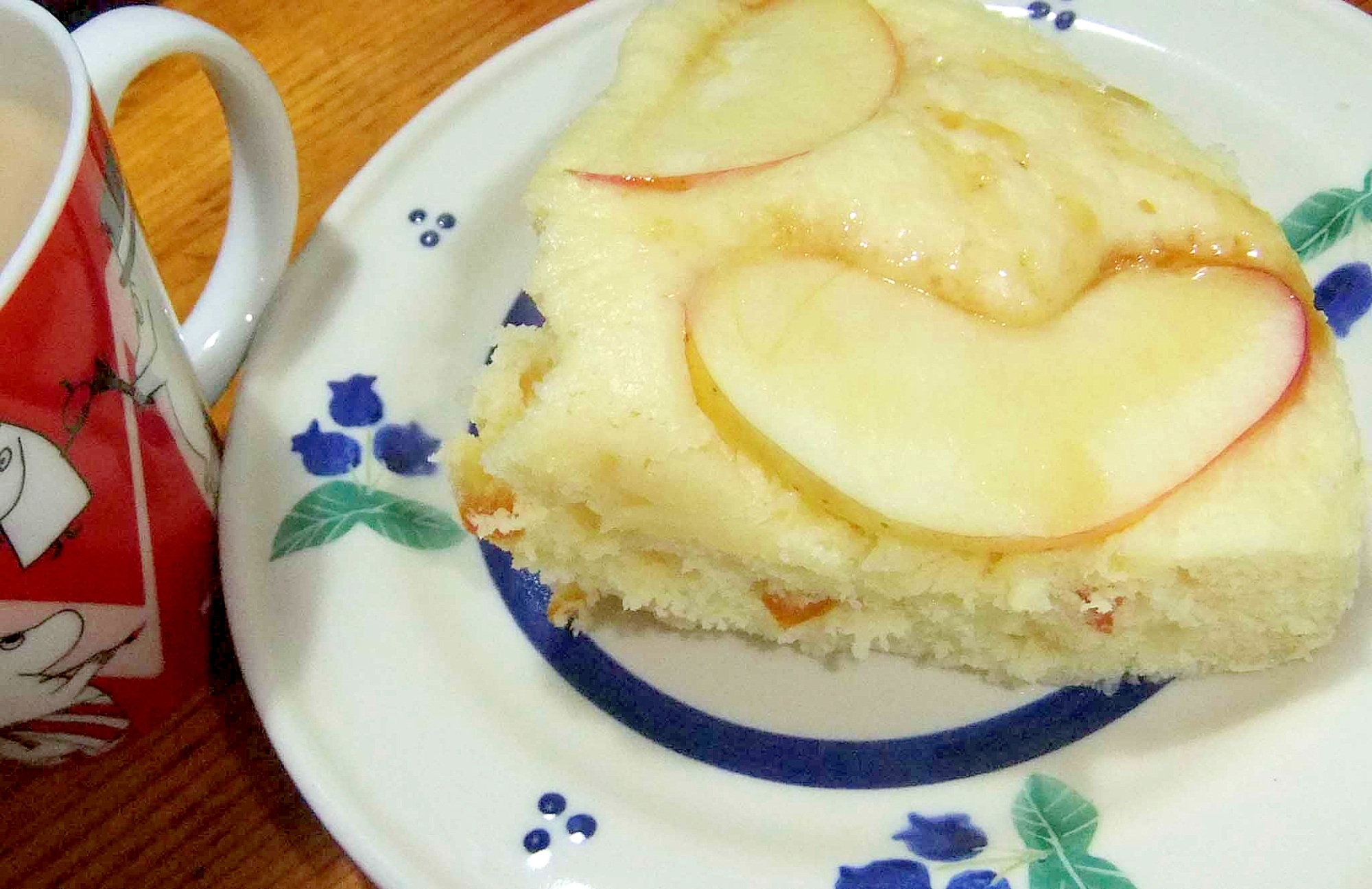 レンジで りんごとオレンジのふわふわパンケーキ レシピ 作り方 By ｃａｃｈｅｃａｃｈｅ 楽天レシピ