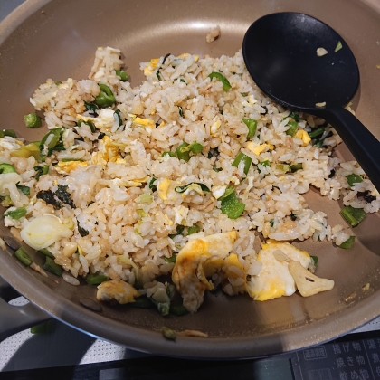 ニラたまネギチャーハン