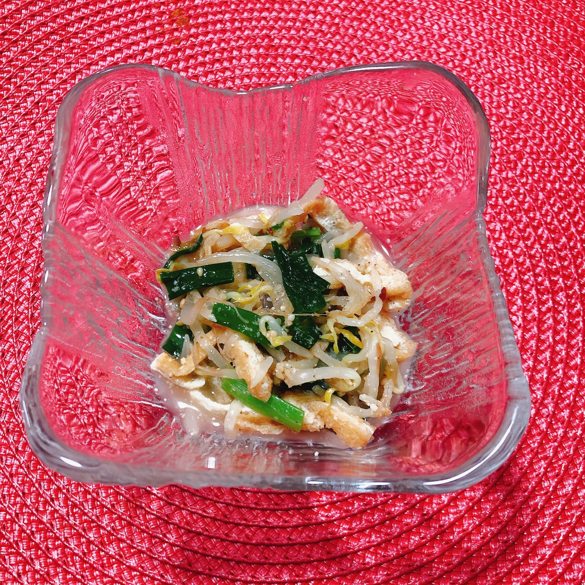 にらもやし♪胡麻和えෆ˚*