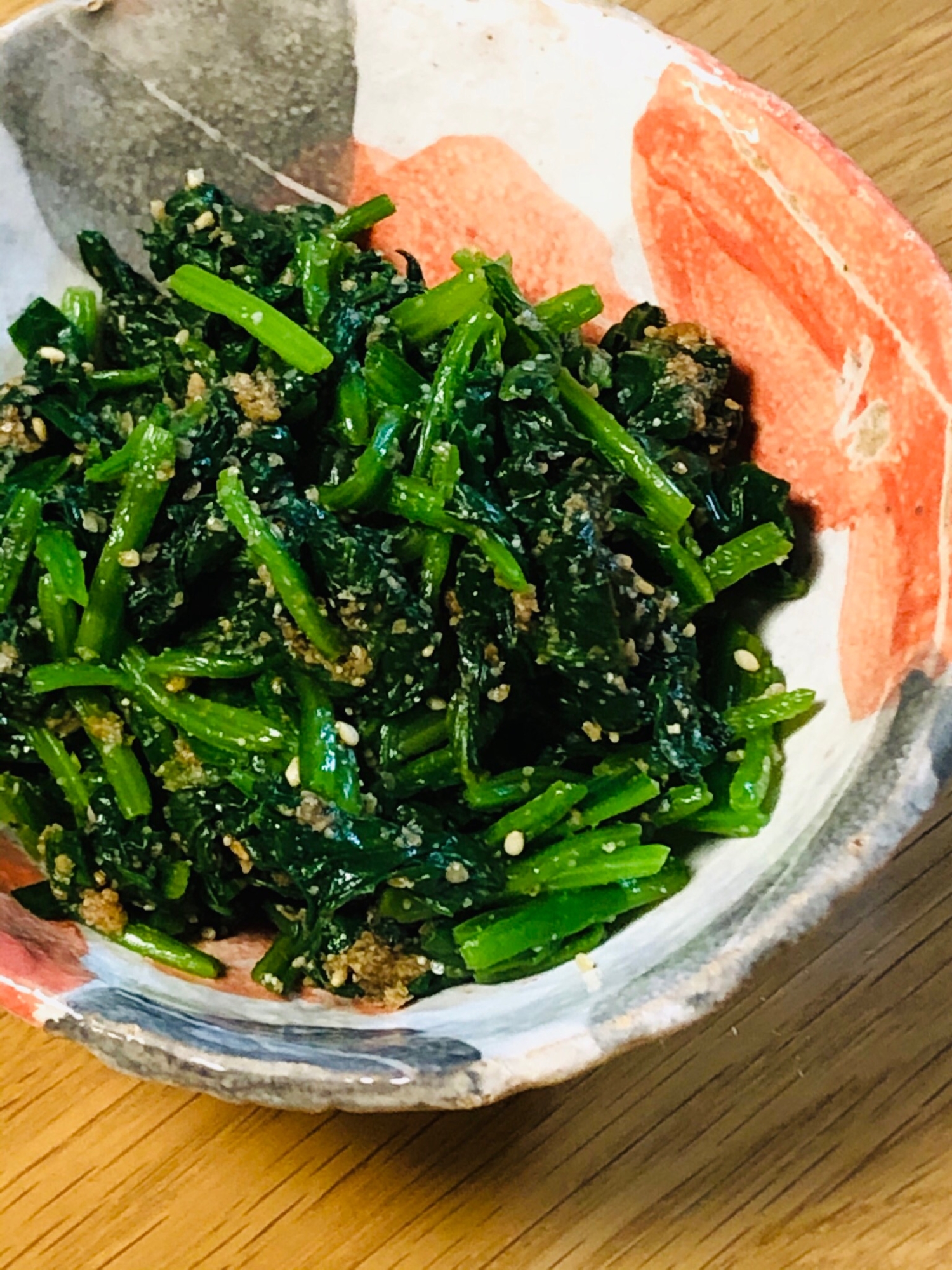 ほうれん草の胡麻あえ