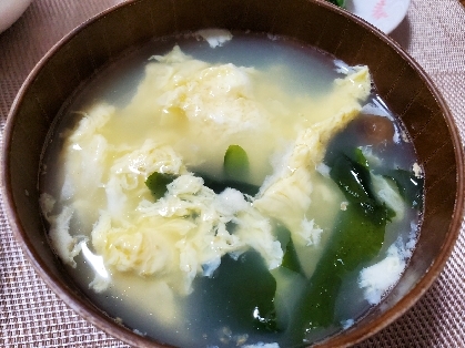 豆腐卵スープ