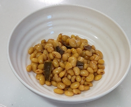 umauma555さん、おはようございます☺️レポありがとうございます♥️
実家の大豆水煮にしていたので、朝食に作りました✨素敵なレシピありがとうございます♥️