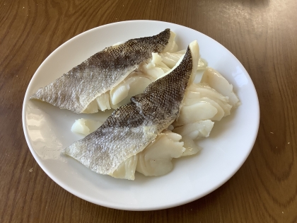 あけぼのさん、こんにちは♪朝食に茹で鱈美味しく頂きました。崩れてしまい見た目悪くてすみません。ご馳走様でした♡良い午後を(^^)