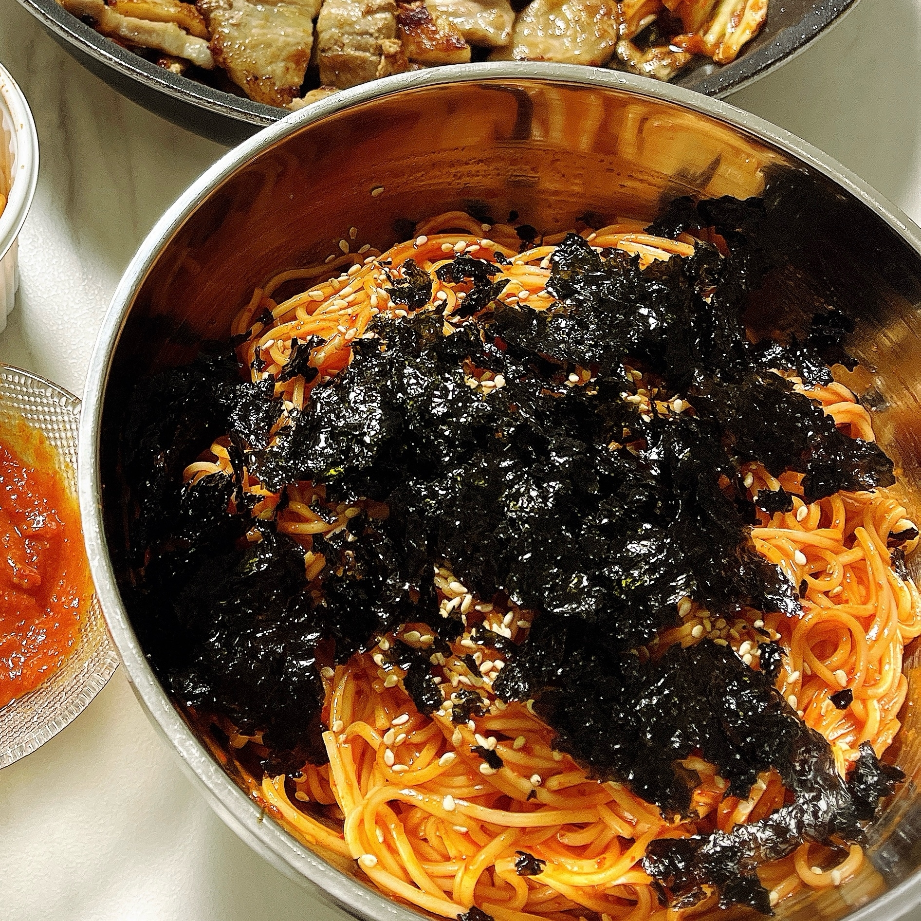 ビビンそうめん♡~비빔소면~
