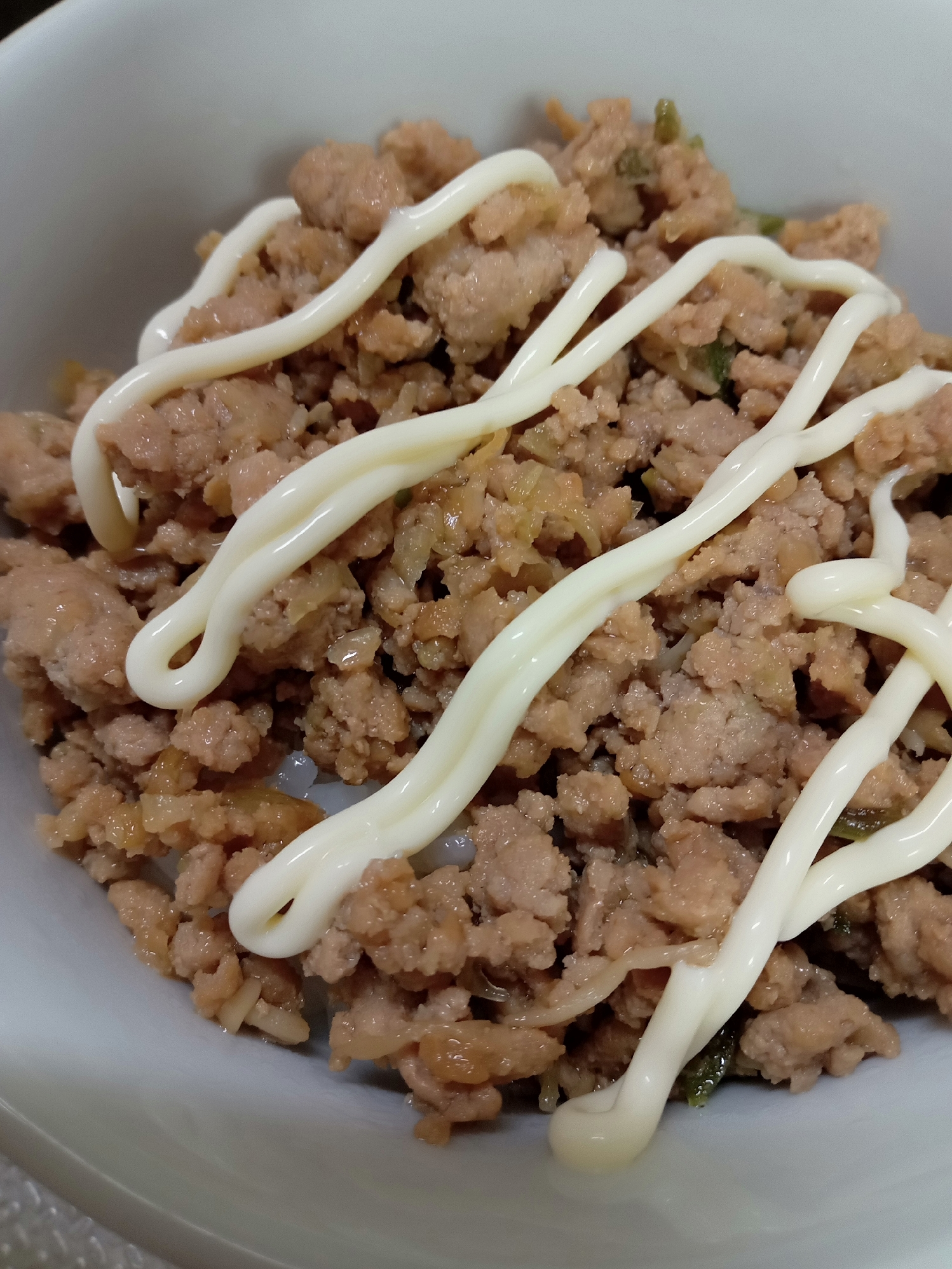 豚ひき肉丼