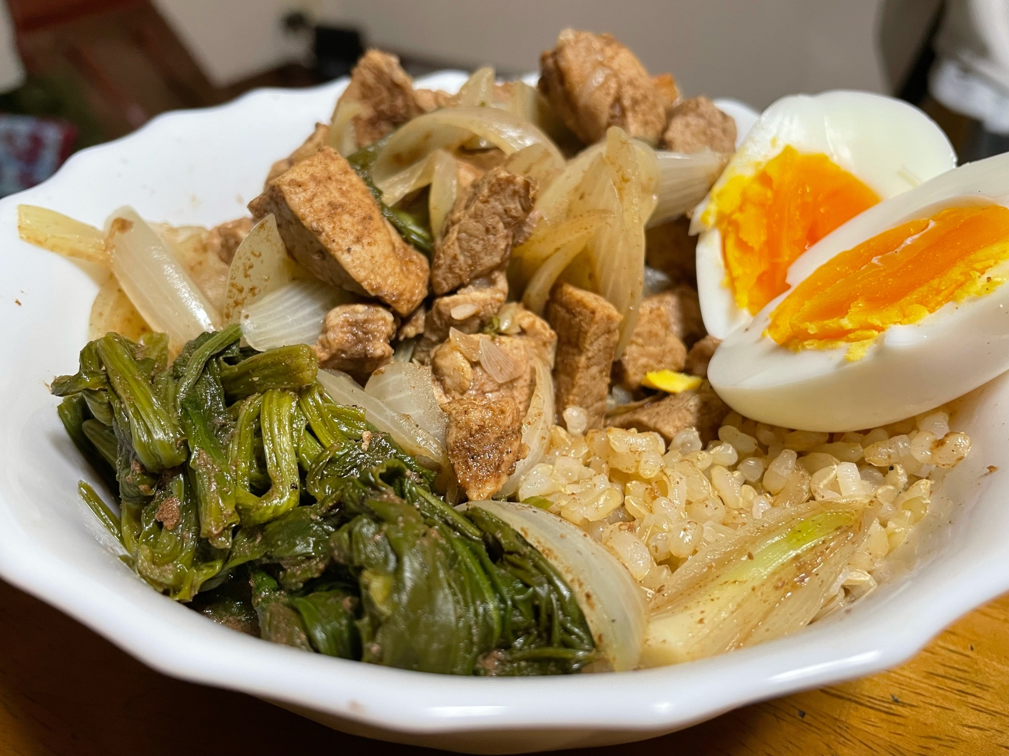 油不使用!低カロリー!豚ヒレ肉で作るルーロー飯