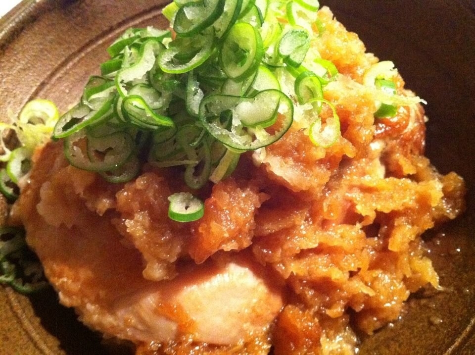 簡単!鶏ももみぞれ煮