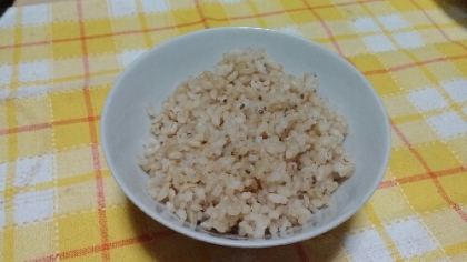 こんばんは♪
我が家は玄米食なので、玄米で炊きました♪麦とチアシード、健康的ですね(^_^)とっても美味しかったです♪ごちそうさまでした♪
