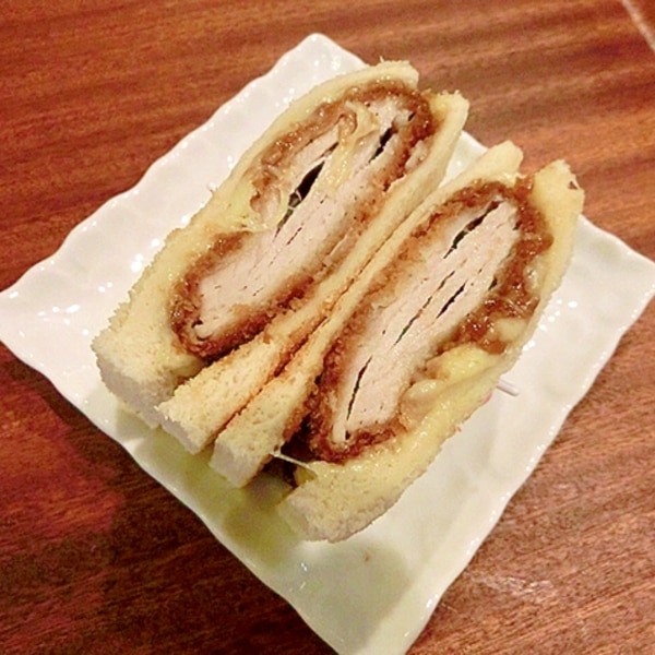 照り焼きミルフィーユ カツサンド レシピ 作り方 By ネコの手 楽天レシピ 照り焼きミルフィーユ カツサンド レシピ 作り方 By ネコの手 楽天レシピ