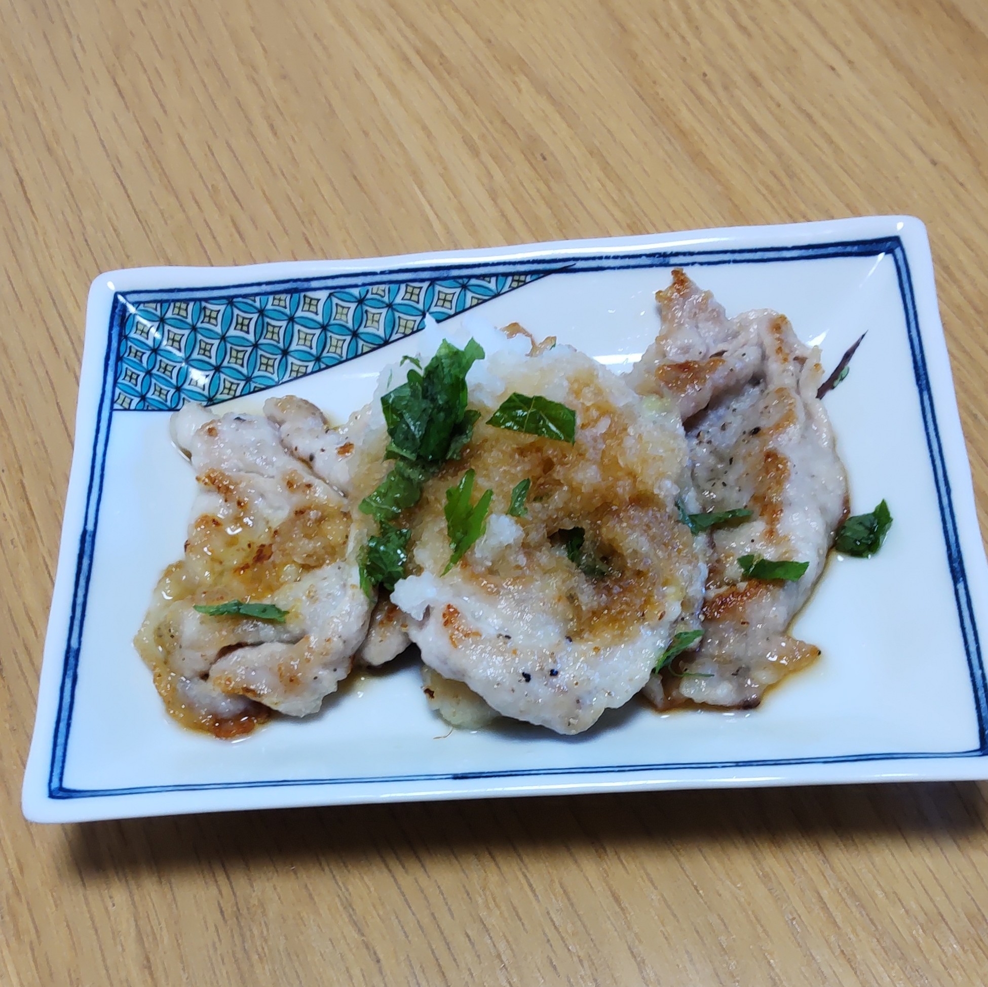 簡単夏メニュー!豚肉のポン酢、大根おろしがけ☆