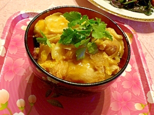 カロリー!お麩丼!