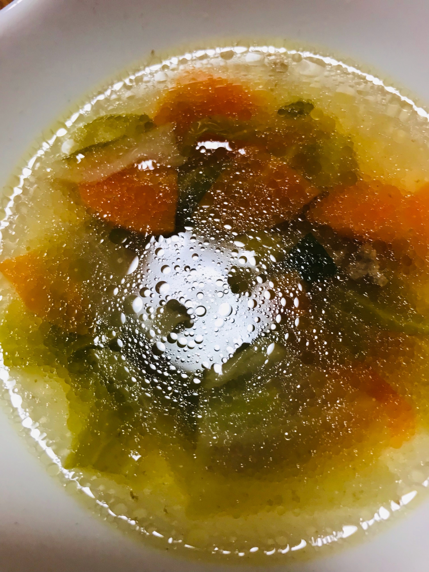 ひき肉と野菜のスープ