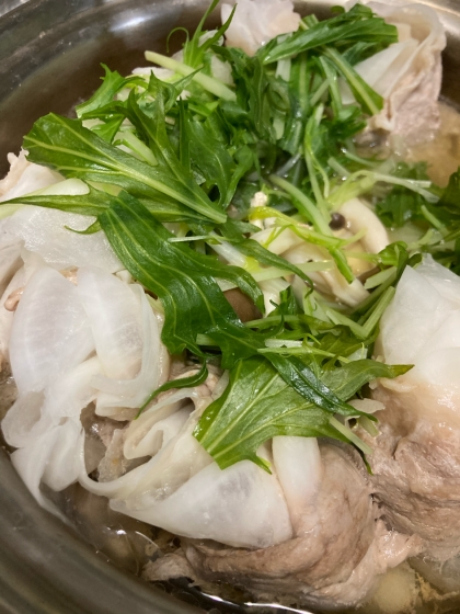 大根まるごと一本使うミルフィーユ鍋！