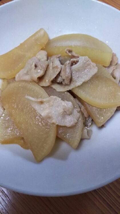時短で薄くスライスして作りました。ご飯に合うしっかりしたお味で美味しかったです♪ごちそうさまでした☆