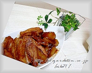 大根と豚バラ肉の中華風煮物