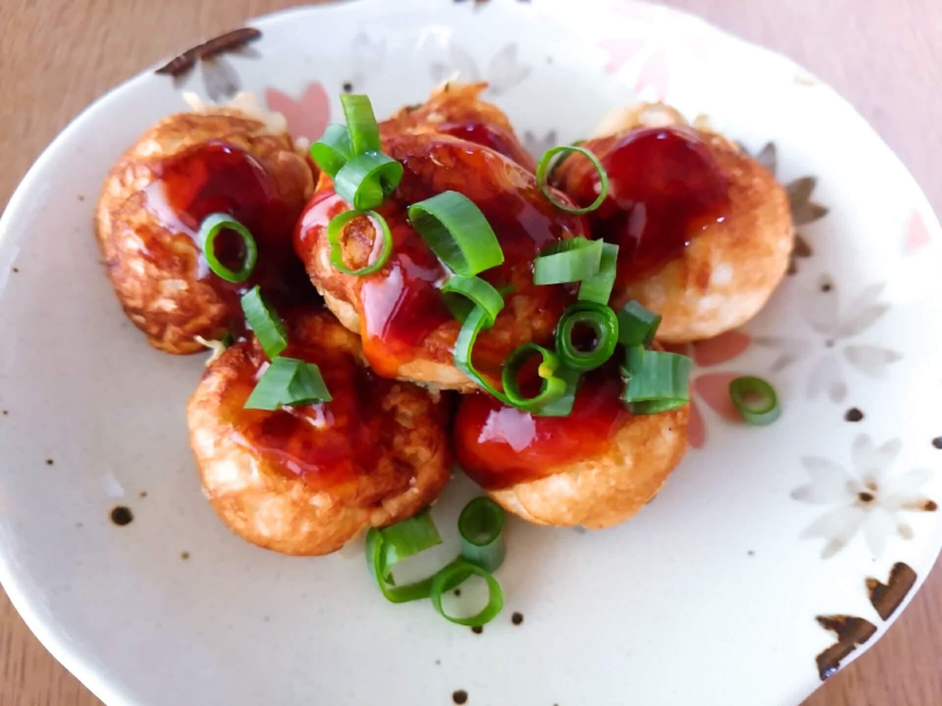 お好み焼き粉でたこ焼き