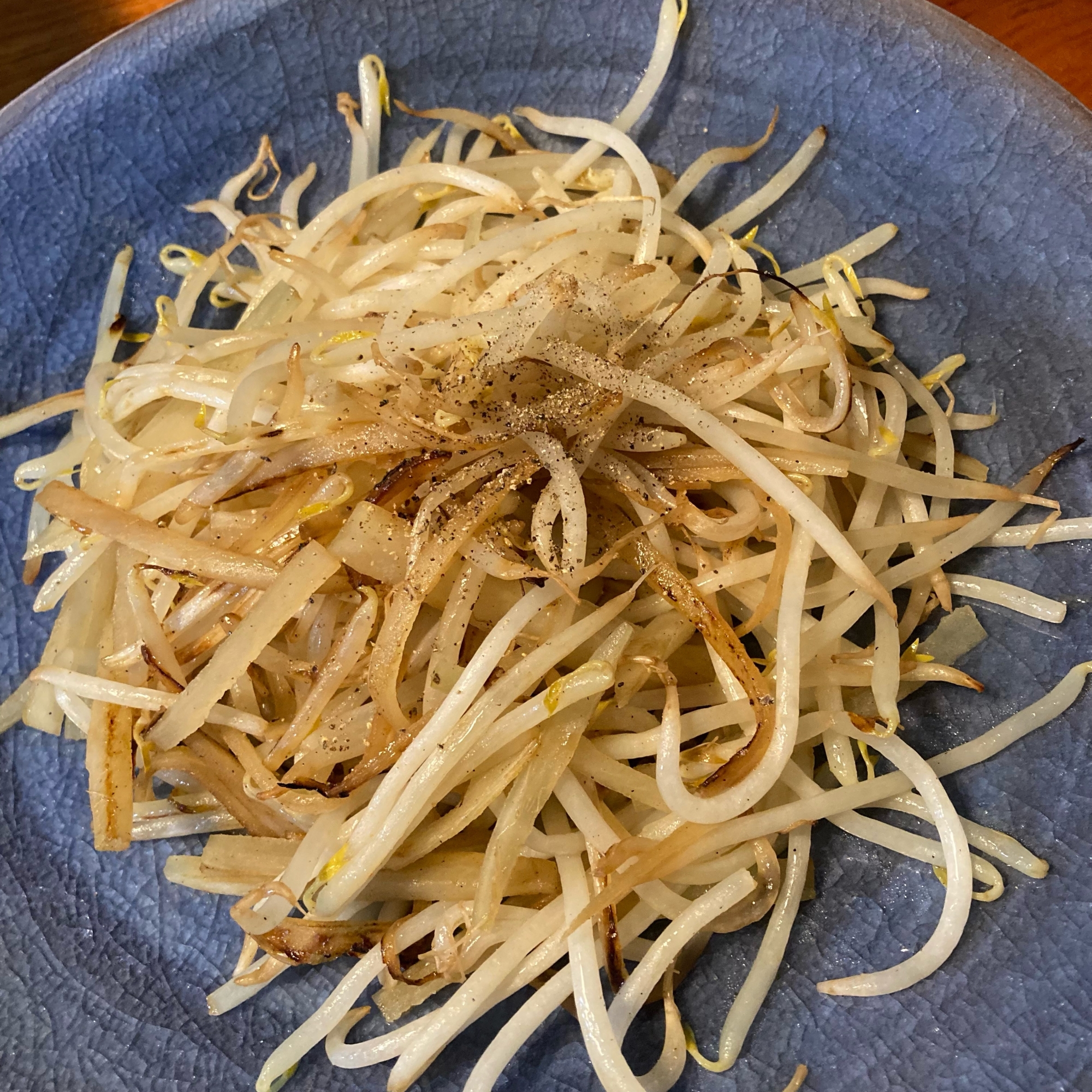 《ヤーコン&もやし炒め》