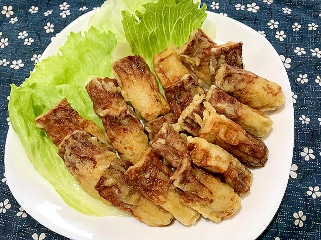 ちくわのカレー風味揚げ