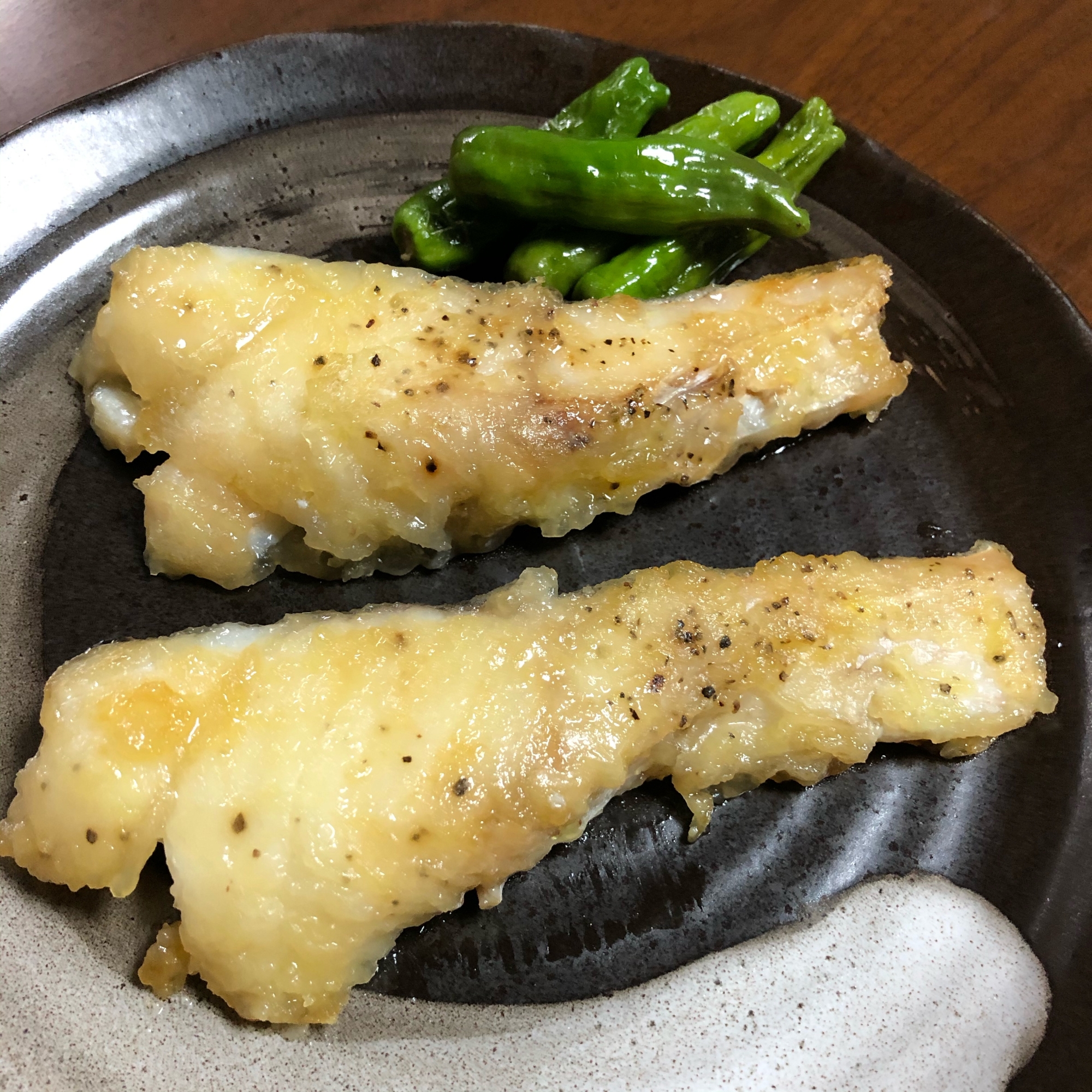 ブイヨン味の鱈の竜田焼き