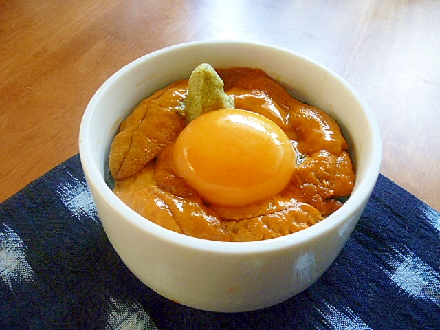 至福のごはん 卵黄で濃厚なウニ丼 レシピ 作り方 By 身の茸335 楽天レシピ 至福のごはん 卵黄で濃厚なウニ丼 レシピ 作り方 By 身の茸335 楽天レシピ