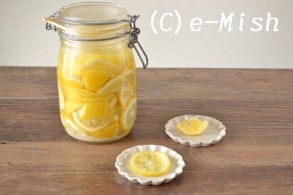 レモンの保存方法～塩レモン～