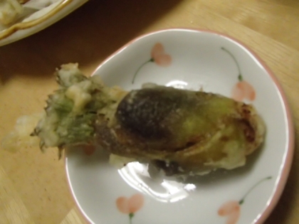 塩で食べたら美味しいですね。