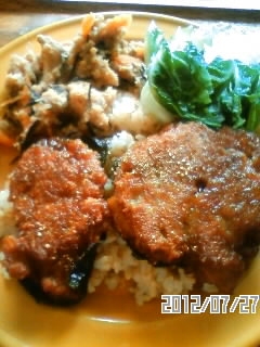 　ウナギもどき丼で安く手軽に土用の丑の日気分