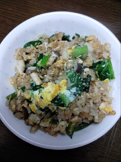 こんにちは。大根葉たっぷり入れて美味しくできました。レシピ有難うございました。