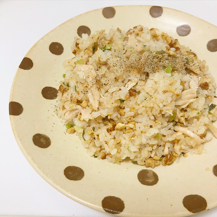 簡単！自宅でパラパラささみ焼飯