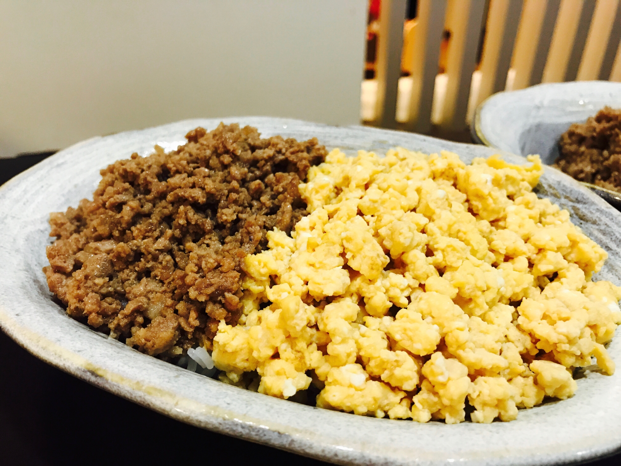 家庭の味☆そぼろ丼