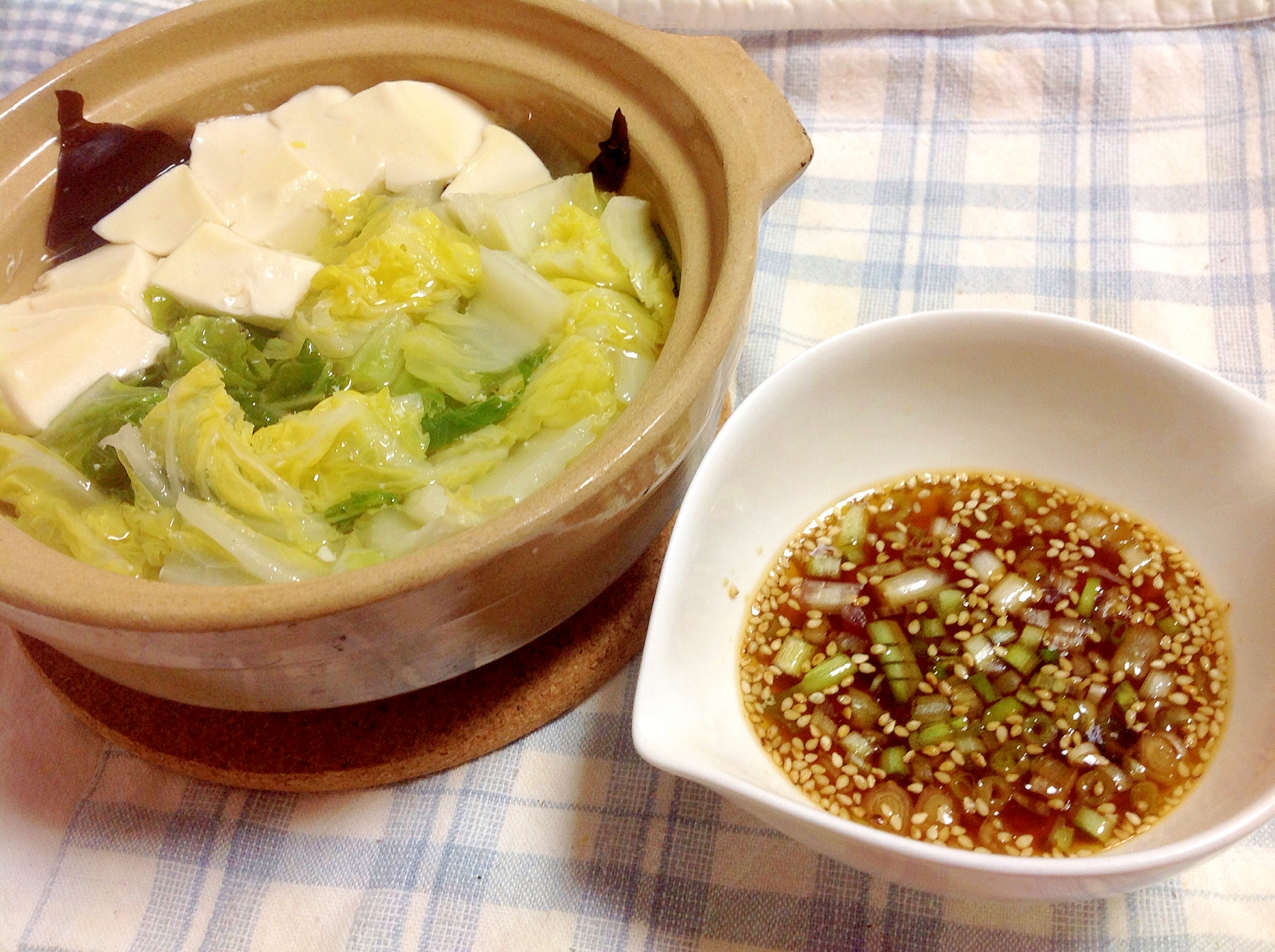 簡単 レンジで即席湯豆腐 レシピ 作り方 By Maru Maru 楽天レシピ