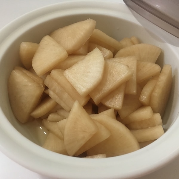 大根の漬物 三杯酢 レシピ 作り方 By アーモンドチョコレート 楽天レシピ 大根の漬物 三杯酢 レシピ 作り方 By アーモンドチョコレート 楽天レシピ