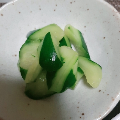 カンタン酢Deきゅうりの漬物