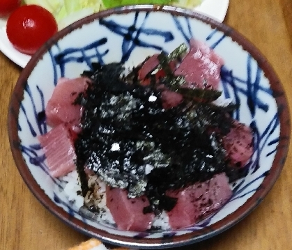 しょうゆ糀で鮪丼