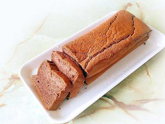 生クリーム200ml使い切り!ココアの生パウンド♪