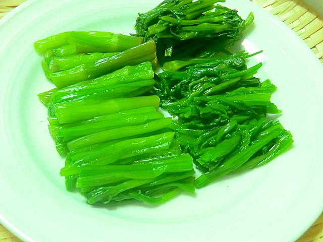 1分でOK ,せりの絶品漬け物